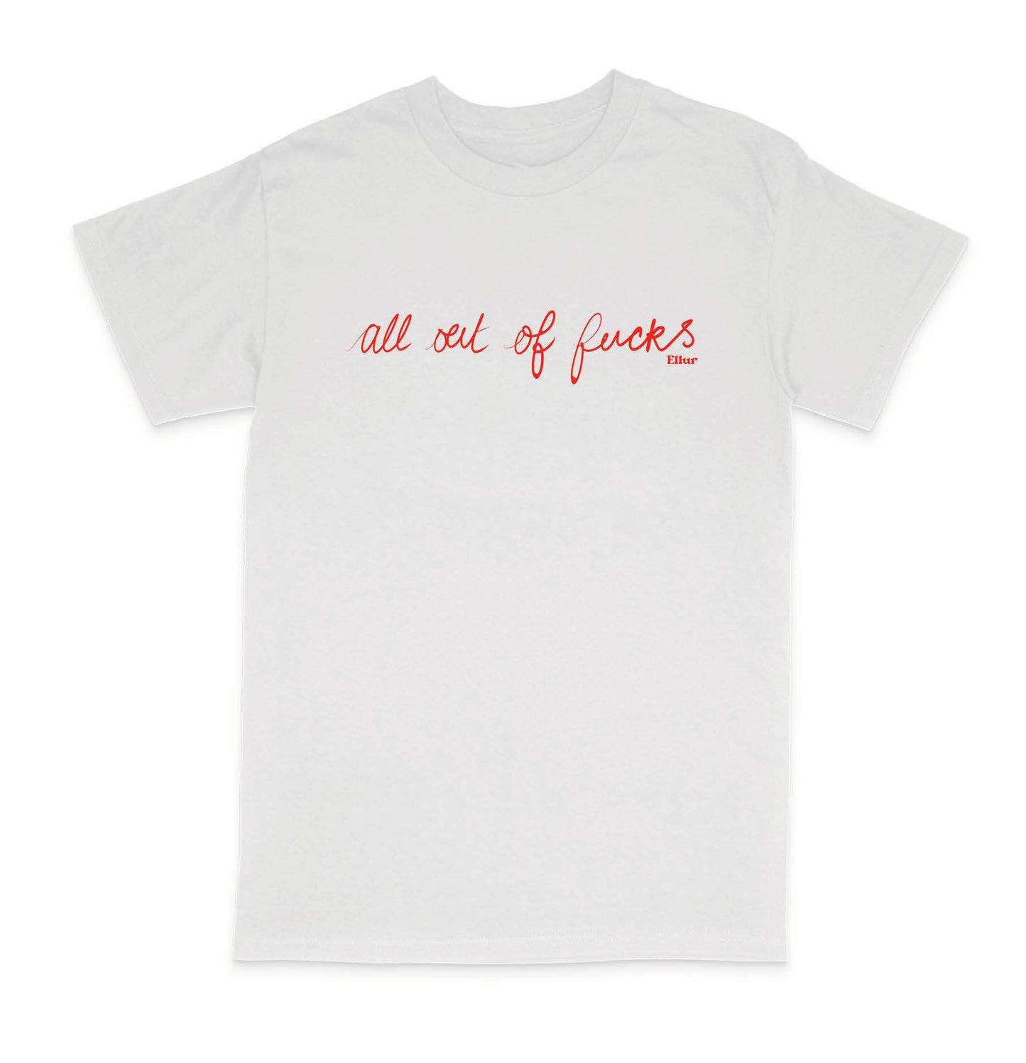 Ellur - All Out Of… - White T-Shirt