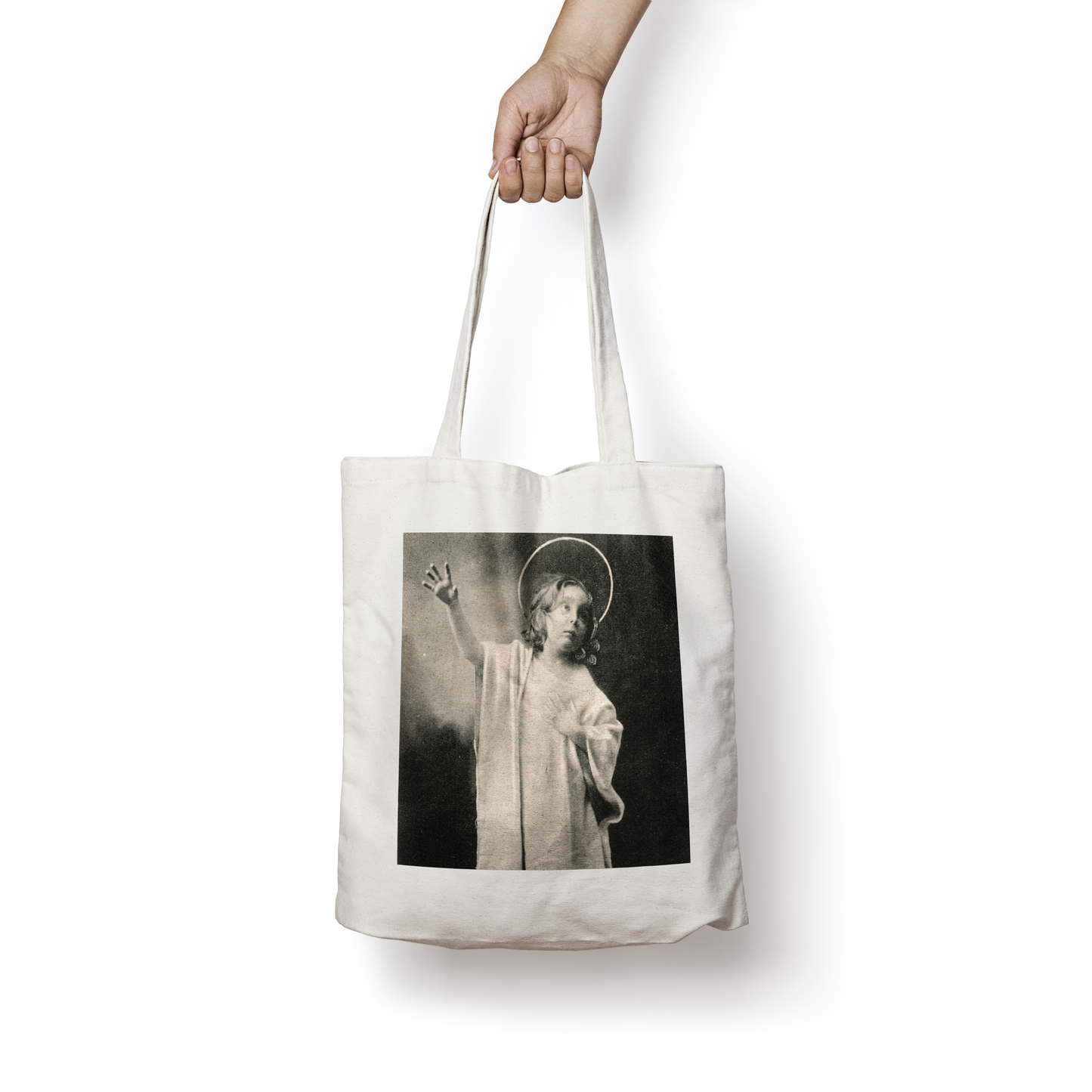 Annie-Dog Print Tote Bag