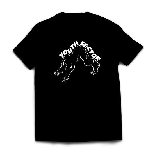 Youth Sector - Downward Dog T-Shirt on Black