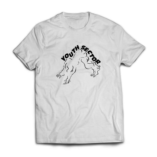 Youth Sector - Downward Dog T-Shirt on White